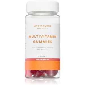 MyVitamins Essentials Multivitamin Gummies podpora imunity příchuť Strawberry 30 tbl
