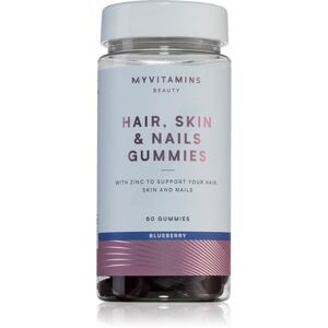 MyVitamins Hair, Skin & Nails Gummies želé bonbóny pro krásné vlasy, pleť a nehty 60 ks