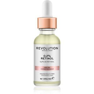 Revolution Skincare 0.2% Retinol sérum pro korekci jemných vrásek 30 ml