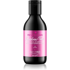 I Heart Revolution Rainbow Shots vymývající šampon na vlasy odstín Pink Universe 100 ml