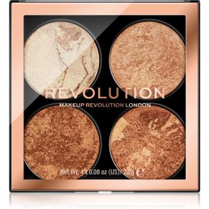 Makeup Revolution Cheek Kit paletka na tvář odstín Don’t Hold Back 4 x 2.2 g