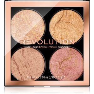 Makeup Revolution Cheek Kit paletka na tvář odstín Fresh Perspective 4 x 2.2 g