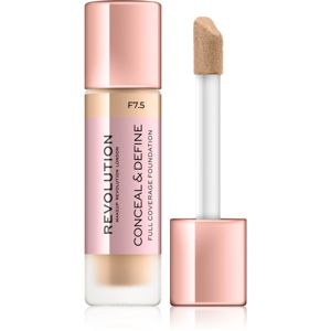 Makeup Revolution Conceal & Define krycí make-up odstín F7.5 23 ml