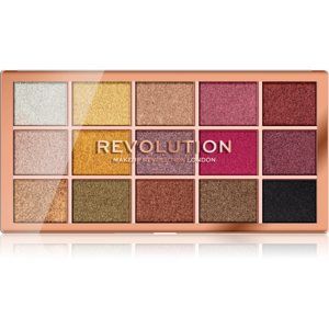 Makeup Revolution Foil Frenzy paleta metalických očních stínů odstín Creation 15 x 1.1 g