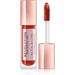 Makeup Revolution Conceal & Correct tekutý korektor odstín Red 4 g