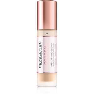 Makeup Revolution Conceal & Hydrate lehký hydratační make-up odstín F1 23 ml