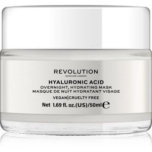 Revolution Skincare Hyaluronic Acid noční hydratační maska na obličej