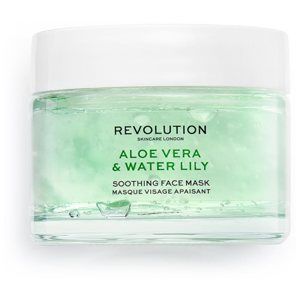 Revolution Skincare Aloe Vera & Water Lily zklidňující pleťová maska