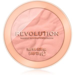 Makeup Revolution Reloaded dlouhotrvající tvářenka odstín Peaches & Cream 7,5 g