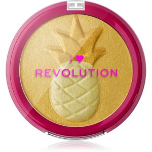 I Heart Revolution Fruity Highlighter Pineapple kompaktní pudrový rozjasňovač