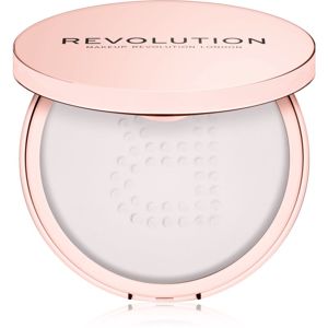 Makeup Revolution Conceal & Fix transparentní sypký pudr voděodolný odstín Light Lavender 13 g