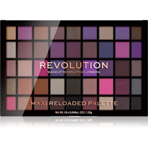 Makeup Revolution Maxi Reloaded Palette paletka pudrových očních stínů odstín Baby Grand 45x1.35 g