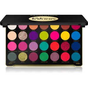 Makeup Revolution X Patricia Bright paleta očních stínů odstín Rich In Colour 33.6 g