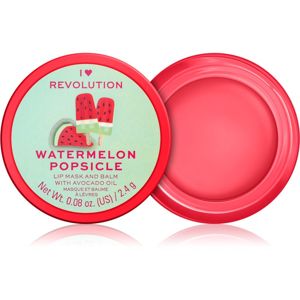 I Heart Revolution Lip Mask hydratační maska na rty příchuť Watermelon Popsicle