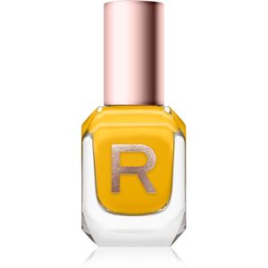 Makeup Revolution High Gloss vysoce krycí lak na nehty s vysokým leskem odstín Lemon 10 ml