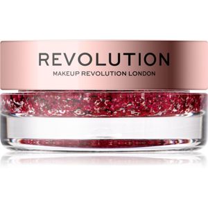Makeup Revolution Viva Glitter Balm Pot třpytky odstín Pink Party 3.2 g