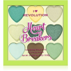 I Heart Revolution Heartbreakers paletka očních stínů odstín Lucky 4,95 g