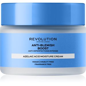 Revolution Skincare Boost Anti Blemish Azelaic Acid zklidňující a hydratační krém pro pleť s hyperpigmentací 50 ml