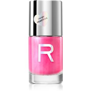 Makeup Revolution Neon Glow neonový lak na nehty odstín Pink Vibes 10 ml