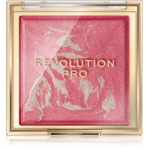 Revolution PRO Lustre rozjasňující tvářenka odstín Pink Rose 11 g