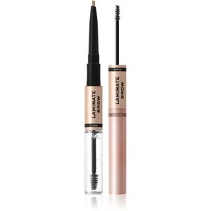 Makeup Revolution Laminate Brow tužka a gel na obočí odstín Bronde 2.1 g