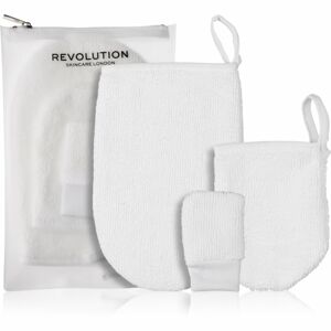 Revolution Skincare Reusable odličovací rukavice 3 ks