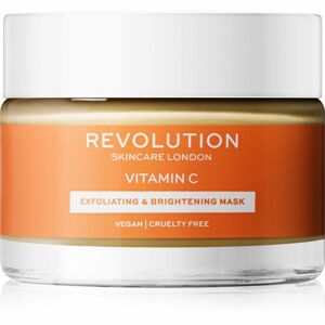 Revolution Skincare Vitamin C exfoliační maska pro rozjasnění a vyhlazení pleti 50 ml