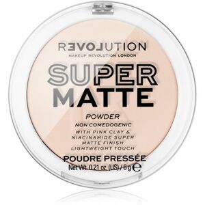 Revolution Relove Super Matte Powder matující pudr odstín Translucent 6 g