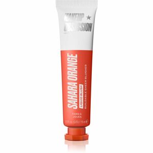 Makeup Obsession Liquid Blush tekutá tvářenka odstín Sahara Orange 15 ml