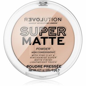 Revolution Relove Super Matte Powder matující pudr odstín Vanilla 6 g