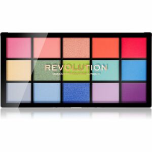 Makeup Revolution Reloaded paleta očních stínů odstín Sugar Pie 15x1,1 g