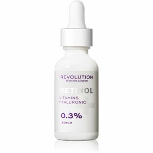 Revolution Skincare Retinol 0.3% protivráskové retinolové sérum s kyselinou hyaluronovou 30 ml