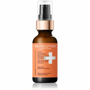 Revolution Skincare Vitamin C 12,5% + Ferulic Acid Vitamins antioxidační sérum pro rozjasnění a vyhlazení pleti 30 ml