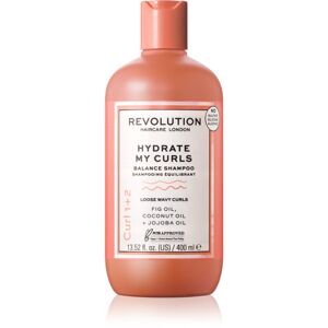 Revolution Haircare My Curls 1+2 Hydrate My Curls hloubkově regenerační šampon pro vlnité vlasy 400 ml