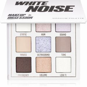 Makeup Obsession Mini Palette paletka očních stínů odstín White Noise 11,7 g