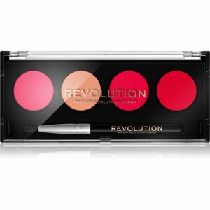 Makeup Revolution Graphic Liners oční linky se štětečkem odstín Pretty Pink 5,4 g