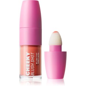 Makeup Revolution Hot Shot Cheeky krémová tvářenka s hydratačním účinkem odstín Orange 4,6 ml