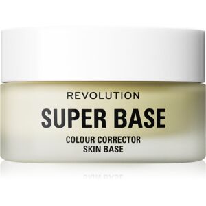 Makeup Revolution Super Base lehce zabarvená podkladová báze odstín Green 25 ml