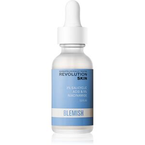 Revolution Skincare Blemish 2% Salicylic Acid & 5% Niacinamide zklidňující sérum pro problematickou pleť, akné 30 ml