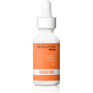 Revolution Skincare Brighten Carrot & Pumpkin Enzyme regenerační a rozjasňující sérum 30 ml