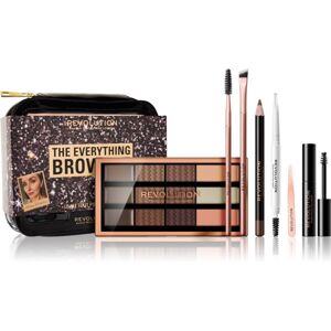 Makeup Revolution The Everything Brow Kit dárková sada (na obočí)