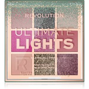 Makeup Revolution Ultimate Lights paletka očních stínů odstín Pinks 8,1 g