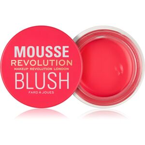 Makeup Revolution Mousse tvářenka odstín Grapefruit Coral 6 g