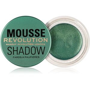 Makeup Revolution Mousse oční stíny odstín Emerald Green 4 g