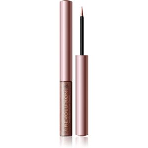 Makeup Revolution Festive Allure precizní tekutá oční linka odstín Rose Gold 2,4 ml