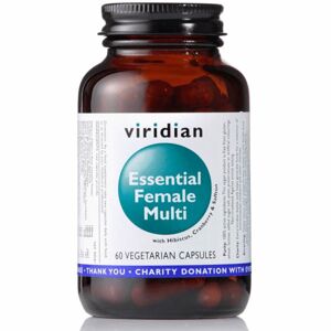 Viridian Nutrition Essential Female Multi komplexní multivitamín s minerály pro ženy 60 ks