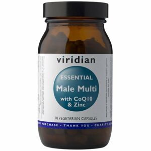 Viridian Nutrition Essential Male Multi komplexní multivitamín s minerály pro muže 60 ks