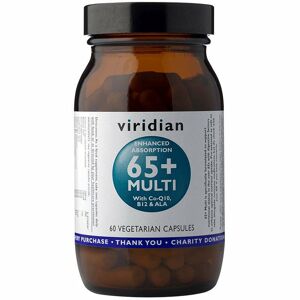 Viridian Nutrition 65+ Multi komplexní multivitamín 60+ 60 ks