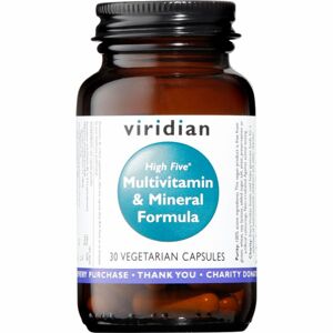Viridian Nutrition High Five® Multivitamin & Mineral Formula komplexní multivitamín s minerály 30 ks
