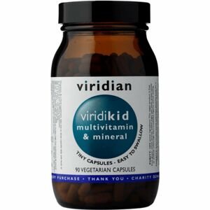 Viridian Nutrition ViridiKid Multivitamin & Mineral komplexní multivitamín s minerály pro děti 90 ks